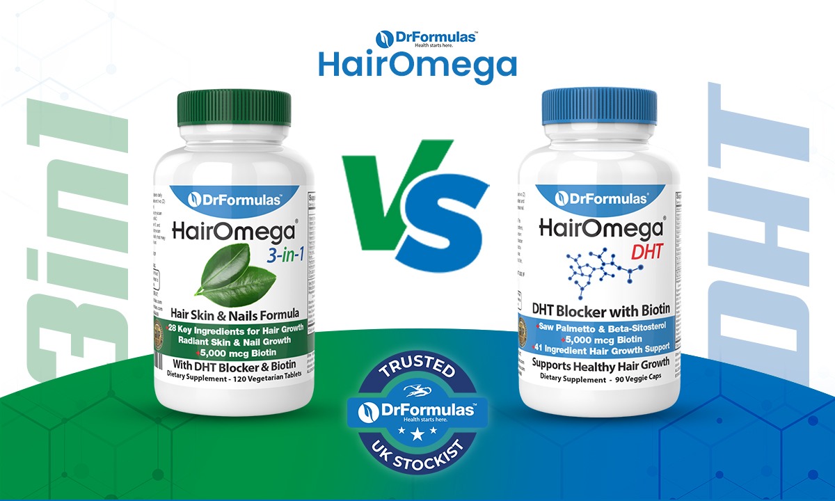 The Differences Between HairOmega 3-in-1 and HairOmega DHT