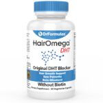 HairOmega® DHT Blocker Hair Growth Vitamins Saw Palmetto: An extract from the fruit of the Serenoa rapens tree, saw palmetto is one of the most commonly used vitamins for hair growth because it has the ability to support hair growth. It does so by clocking an enzyme known as 5-alpha-reductase. This enzyme is known to convert testosterone to DHT, which in turn causes hair follicle miniaturization. Beta-Sitosterol: Beta-sitosterol is a form of phytosterol. Because it is similar in structure to cholesterol it competes with its absorption in the body, thus reducing cholesterol levels. It also supports a healthy inflammation response which help to strengthen the immune system. It also has the ability to promote normal prostate functions and support healthy urination in males. Research shows that taking beta-sitosterol in combination with saw palmetto can help support hair growth. Pygeum africanum: Extracts from the bark of the Pygeum africanum, or African cherry tree include beta-sitosterol, other plant sterols, triterpenes, and compounds known as ferulic acids. These extracts can be helpful for supporting hormonal balance and supporting hair growth. Lycopene: Lycopene is an antioxidant most commonly found in tomatoes. One of its main functions is the prevention of damage to your body by free-radicals. Free radicals are atoms that contain an unpaired electron, which means they can reach out and grab one from other atoms, in order to stabilize themselves. During the process of acquiring electrons from surrounding molecules, free radicals regenerate rapidly and can bombard the body’s healthy cells, causing diseases such as heart disease, immune system disorders and a decline in brain functions. By helping to neutralize damage to hair follicles and hair lycopene can support hair growth. Quercetin: Quercetin is a naturally occurring bioflavonoid found in apples, black tea, onions, and a variety of other plants. It has anti-inflammatory and antioxidant properties. Quercetin has also been shown to support hair growth. Studies [1][2] Zinc: Zinc is vital for healthy, young looking skin. Zinc prevents skin from becoming dry and flaky. It can also reduce the risk of acne and dermatitis. It is beneficial for the immune system because it is involved in the replication of DNA and also plays a vital role in the division of cells. As a hair growth supplement, zinc sulfate can help support hair growth. Uncaria tomentosa (Cat’s claw) : Cat’s Claw is a woody vine which contains several alkaloids as well as tannins. The plant’s extracts are known to have anti-inflammatory activities which can help boost the immune system. They also show promise for cancer prevention and for the treatment of osteoarthritis. Red raspberries: Raspberries are rich in anti-oxidants, so much so that they have been shown to be beneficial in the treatment of diabetes-induced oxidative stress. Anti-oxidants are also great hair growth supplements because they eliminate cell-damaging free radicals, boost the immune system and strengthen hair follicles. Buchu leaves: The leaves of the Buchu plant contain substances that promote urinary action which helps the body get rid of toxins and relieves the symptoms of bladder and urinary tract infections. Pumpkin seed: Pumpkin seeds are packed with nutrients. Their high vitamin C content is effective for promoting the production of collagen, which improves skin’s elasticity and gives it vitality. Because vitamin C is a powerful antioxidant, it can also help reduce the effects of aging such as wrinkles and skin discoloration it may also reduce sun damage. The seeds contain zinc which boosts the immune system and strengthens hair and nails. Pumpkin seeds also contain phytosterols which act as DHT blockers. Burdock root Burdock root contains many valuable hair supplements including biotin, B1, B6, B12 and E, zinc and sulfur. Because of burdock’s absorption of toxins from the bowel and alliterative effects on the liver, it has been used in the treatment of hepatitis C. Because it eliminates toxins, it can also promote hair growth. Gravel root: Like burdock, gravel root is beneficial to the urinary and renal systems. It’s also a potent anti-inflammatory agent. When taken as a supplement it increases the rate of toxin removal by the kidneys. Marshmallow root: As well as protecting the gut and the lungs , marshmallow root, also known as althea root, can be used to treat inflammatory skin diseases. In terms of the benefits as a hair growth supplement, marshmallow root is rich in plant proteins which promote hair growth and soften the hair. Parsley: Parsley is often thought of as a table garnish and is overlooked for its beneficial properties. It is rich in volatile oils and flavonoids. Volatile oils have tumor inhibiting properties by aiding removal of carcinogenic (cancer causing) chemicals that don’t belong in the body. Anti-oxidants are chemicals that take the brunt of attack by oxidizing chemicals so that your normal cells. Parsley has a lot of anti-oxidants that stop attack by free radicals.