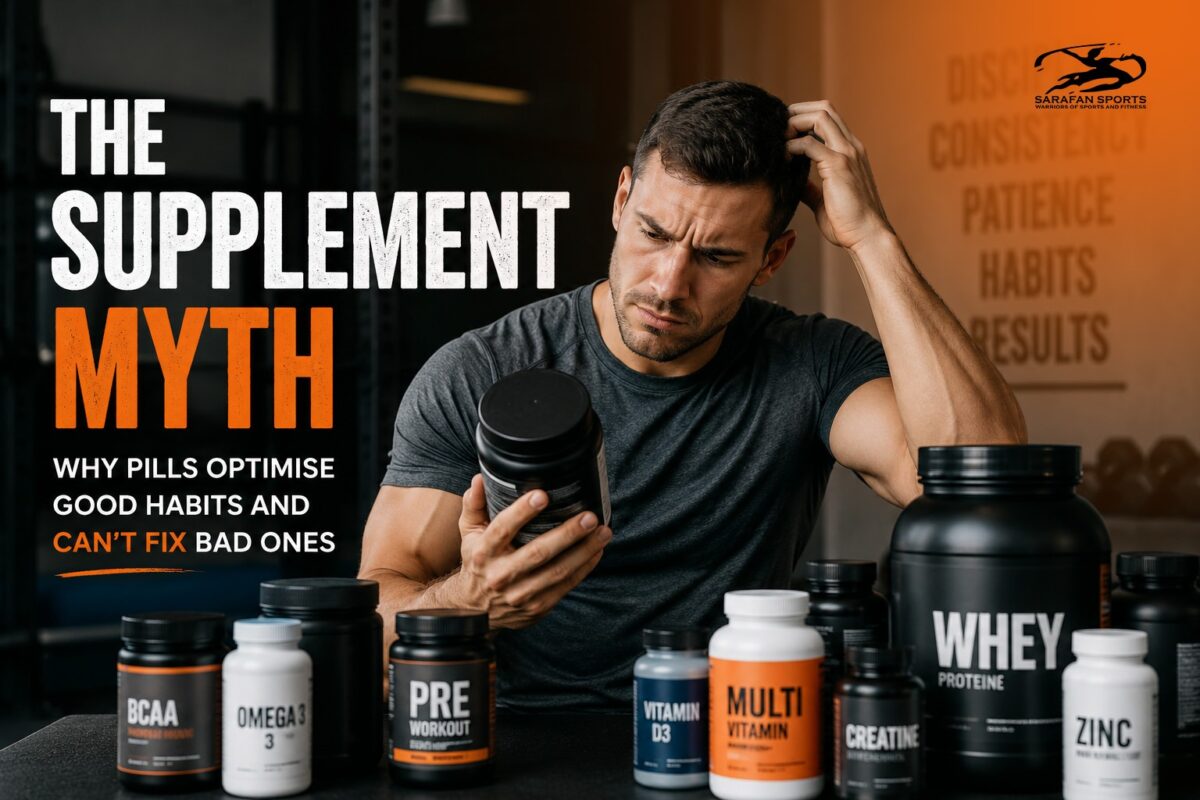 The Supplement Myth: Why Pills Optimise Good Habits (And Can't Fix Bad Ones)