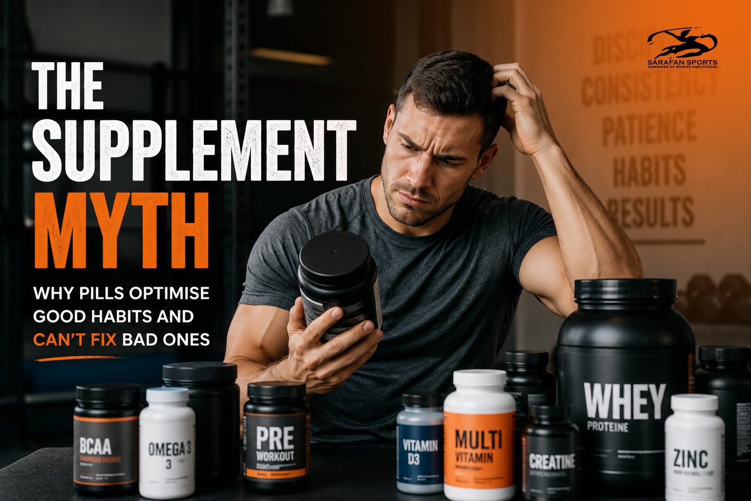The Supplement Myth: Why Pills Optimise Good Habits (And Can't Fix Bad Ones)